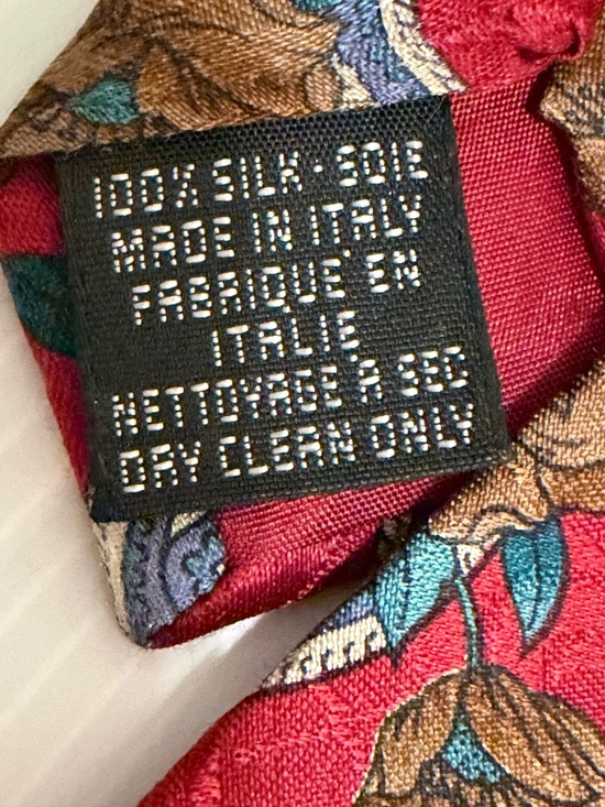 CHATSWORTH TIE RACK ITALY SILK TIE - Picture 4 of 7